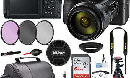 “Capture More with Nikon P950: Zoom, 4K Video, SD Card, Bag, Tripod, Filters, Battery & More – Perfect for Photography Lovers”