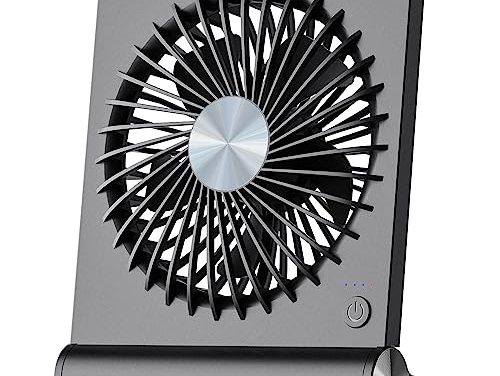 Powerful and Silent Koonie USB Fan: Compact, Foldable, and Adjustable