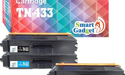 Boost Printer Performance with Smart Gadget Toner Cartridge | TN433 TN436 | 4-Pack