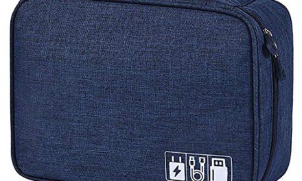 Travel Gadget: Waterproof Electronics Organizer