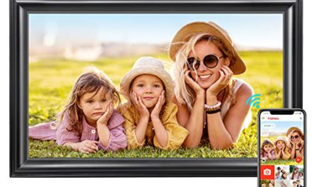 Share Memories Instantly with Canupfarm 32GB Digital Frame