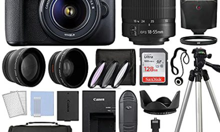 Upgrade Your Photography Gear: Canon EOS 2000D SLR Camera Bundle