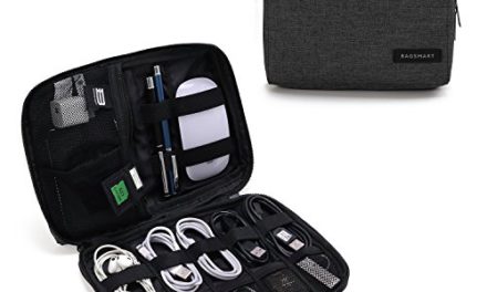 Compact Travel Tech Organizer