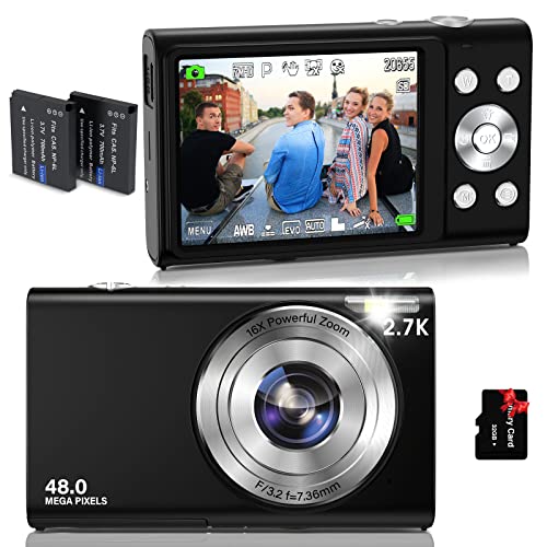 Capture Life’s Moments with 2.7K Auto Focus Vlogging Camera