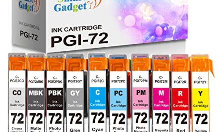 Upgrade Your Printer with Smart Gadget Ink: PGI-72 PGI 72 [10 Color] | Boost Pro-10 Pro10s Performance!