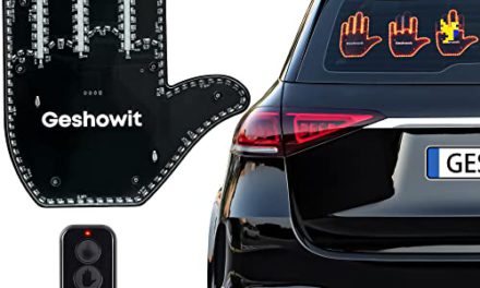 Wave & Light: Fun Car Finger Accessory for Drivers