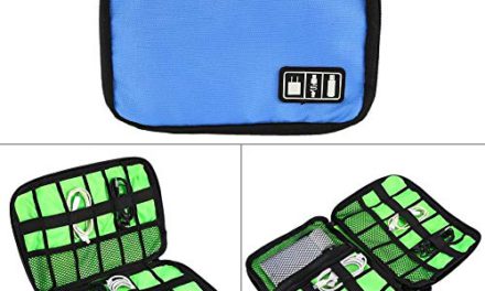 Portable Travel Organizer: Efficiently Store Digital Accessories