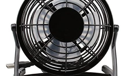 Silent & Colorful Mini USB Fan for Personal Cooling