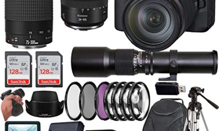 Upgrade to the Canon EOS R6 Mark II Camera Bundle