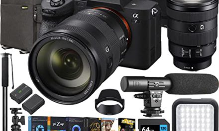 Capture Stunning Moments with Sony a7 IV Camera Bundle
