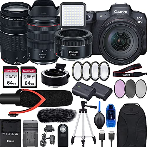 Capture the Ultimate Canon EOS R5 Mirrorless Camera Bundle