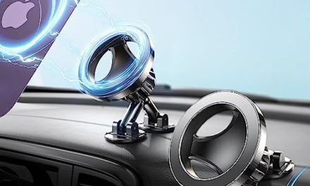 “LISEN 2-Pack: Powerful Magnetic Car Mount for iPhone. Hands-Free & Secure!”