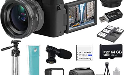 Capture Stunning Moments with Acuvar 4K Camera Kit