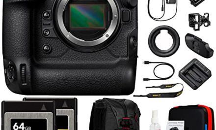 “Unleash the Power: Nikon Z9 45.7MP 8K Mirrorless Camera Bundle”