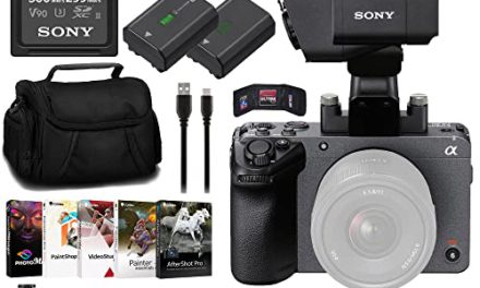 Capture Cinematic Moments: Sony FX30 Camera Bundle