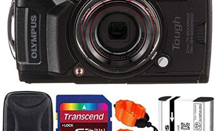 Capture Adventure: Olympus TG-6 Camera + 64GB Card, Strap & Case