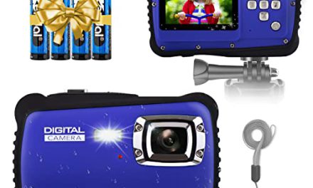 Rainproof Kids Camera: Capture Memories with 12MP Compact Video Cam – Perfect Gift for Boys & Girls