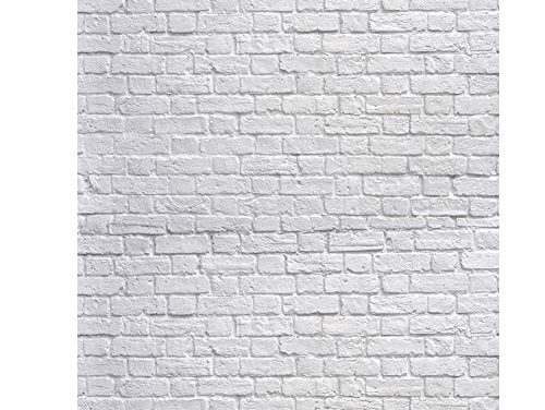 Capture the Essence: White Brick Photo Backdrop