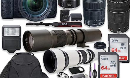 Capture Stunning Moments with Canon EOS 5D Mark IV DSLR Camera Bundle