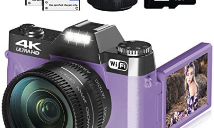 “Capture Stunning Moments: 4K 48MP Vlogging Camera with WiFi & 16X Zoom”
