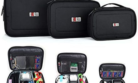 Organize and Carry your Electronics Accessories with BUBM’s Travel Cord Cable Bag