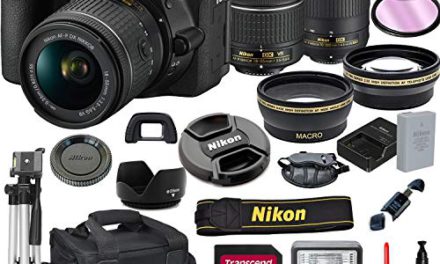 “Capture Life’s Moments: Nikon D5600 DSLR Camera Bundle”