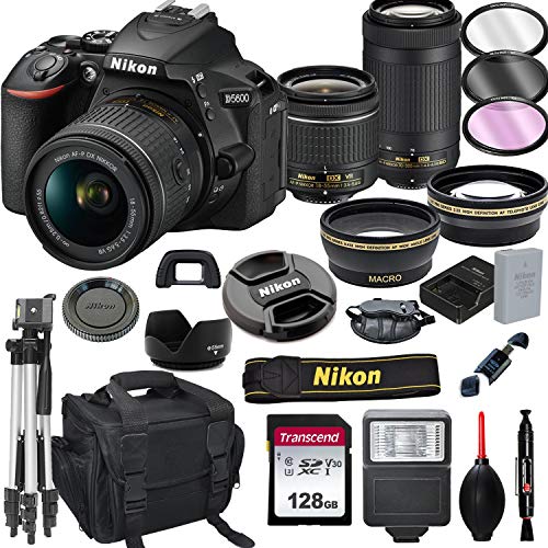 “Capture Life’s Moments: Nikon D5600 DSLR Camera Bundle”