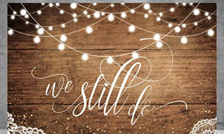 Renewal Celebration: Rustic Floor, Lights, Lace