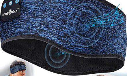 “Ultimate Sleep Companion: MUSICOZY Bluetooth 5.2 Headband – Energize Your Rest!”