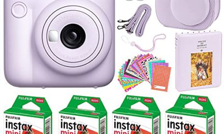Capture Moments: Fujifilm Instax Mini 12 – Lilac Purple Bundle