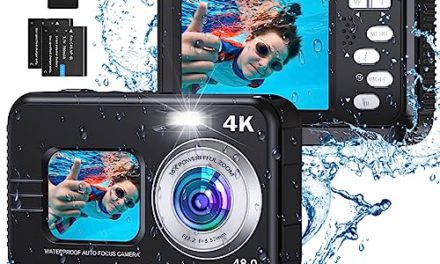 Capture Stunning Underwater Moments with 4K Autofocus Camera