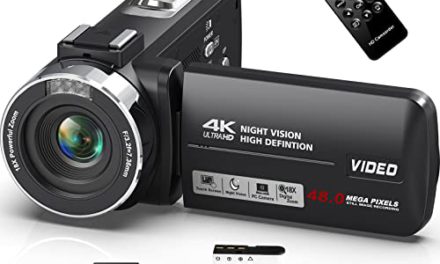 Capture Stunning 4K Videos: Powerful Night Vision, Zoom, Touch Screen