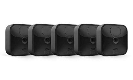 Blink Outdoor Gen 3: Wireless, Weatherproof HD Security Cam – Long Battery, Quick Setup – 5 Camera System
