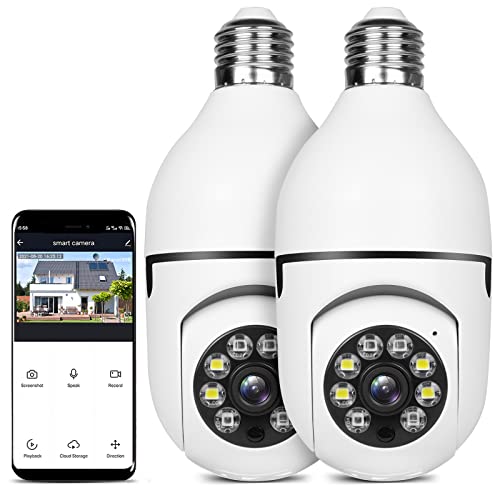 Ultimate Home Protection: Wireless WiFi Outdoor Camera with 360° Panoramic View, Motion Detection, Alarm, Two-Way Audio, Night Vision