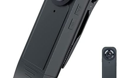 32GB Mini Spy Nanny Cam: Ultra-Compact Body Cam with Night Vision & Auto Overwrite