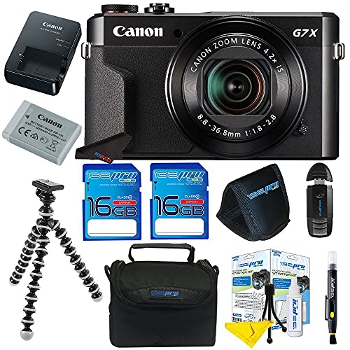 Capture the Moment: Canon G7 X Mark II Camera + Accessory Kit