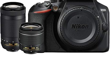 Capture the Moment: Renewed Nikon D3500 DSLR Camera with Dual Zoom Lens