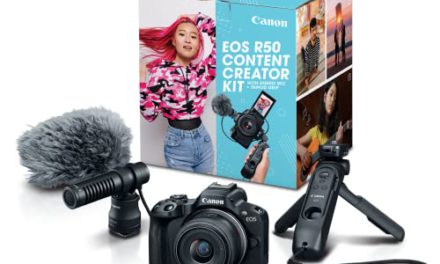 Capture stunning content with the Canon EOS R50 Vlogging Kit.
