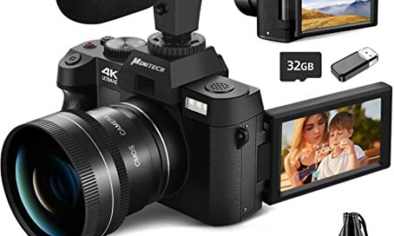 Capture Stunning Moments with Monitech 4K Vlogging Camera