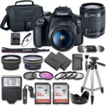 Capture the Moment: Canon T7 DSLR Bundle + Bonus Memory Cards & Accessories
