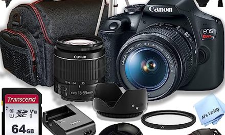 Capture Unforgettable Moments with Canon Rebel T7 DSLR Kit