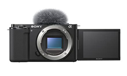 Capture Memories: Sony ZV-E10 Mirrorless Vlog Camera