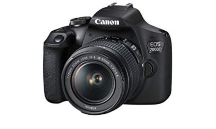 “Capture Life’s Brilliance: Renewed Canon EOS 2000D DSLR Camera Kit”