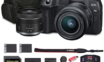 Revive Your Photography: Canon EOS R8 Mirrorless Camera Bundle
