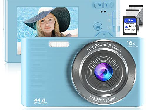 Powerful Kids Camera with 44MP & 2.7K FHD – Capture Unforgettable Moments