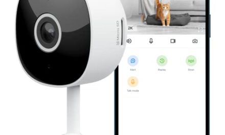 “Enhance Home Security with WiFi Camera 2K: Capture Precious Moments & Protect Loved Ones”