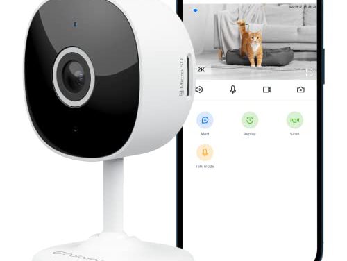 “Enhance Home Security with WiFi Camera 2K: Capture Precious Moments & Protect Loved Ones”