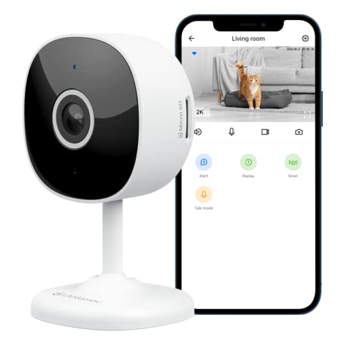 “Enhance Home Security with WiFi Camera 2K: Capture Precious Moments & Protect Loved Ones”