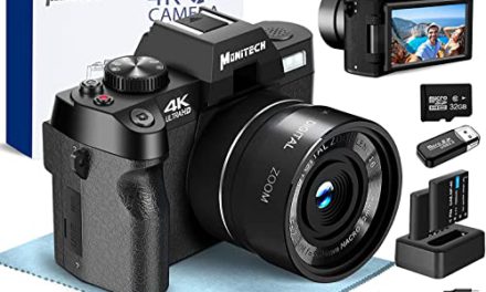 Capture Stunning Moments with Monitech’s 4K Vlogging Camera