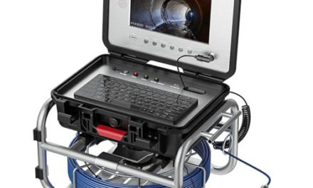 High-Def Sewer Camera: Crystal Clear View, Self-Leveling, & More!